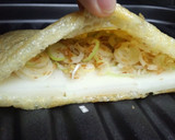 呑兵衛さんに♡お餅とネギの揚げはさみ焼き作り方2写真