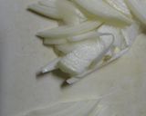 ほうれん草と新玉ねぎで簡単なポタージュ作り方1写真