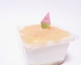 ピンク林檎のヨーグルト ムース ケーキ♪作り方36写真