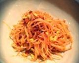 男の食べるラー油で簡単豆もやしナムル作り方8写真
