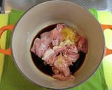大根と鶏肉のゆずジャム煮。作り方3写真
