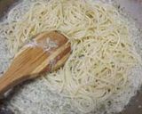 カリカリじゃことアオサ海苔クリームパスタ作り方7写真