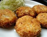 クリームコロッケのような里芋コロッケ作り方8写真