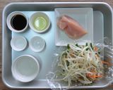 【主菜・副菜】野菜と鶏のお手軽レンジ蒸し作り方1写真