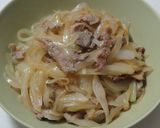 豚肉と玉ねぎの香味炒め作り方5写真
