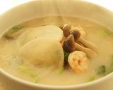 蕪と海老の生姜風味とんこつ味麺作り方5写真