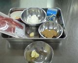 チキンの蓮根辛子ソース添え作り方1写真