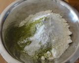 リンゴとサツマイモの抹茶ケーキ（型不要）作り方2写真