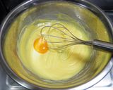 タルト台に乗せた＊ベイクドチーズケーキ作り方3写真