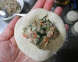 野菜たっぷりの肉まん作り方11写真