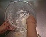 子どもの朝の一口パン(手捏ね)作り方2写真