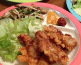 鶏ムネ肉のかき揚げ♡病みつき♡唐揚げ風作り方4写真