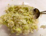 釜あげしらすとキャベツのナムル丼作り方2写真