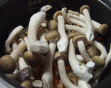鶏挽肉ときのこの甘辛生姜ごはん作り方5写真