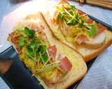 長芋×ベーコンのカレートースト作り方6写真