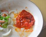 白菜の芯を細く切ってナポリタン風♪作り方7写真
