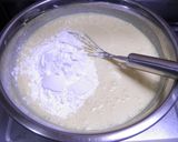 タルト台に乗せた＊ベイクドチーズケーキ作り方16写真