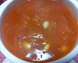 お豆とチーズのトマトスープ作り方2写真