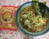 なめことカリフラワーの具沢山ラーメン！作り方8写真