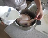 丸鶏で簡単サムゲタン作り方12写真