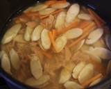 優しい味♪ツナときゃべつとごぼうの卵とじ作り方1写真