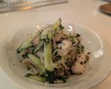 【簡単】野菜とサラダチキンの和え物作り方5写真