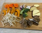 サラダの代わりに温野菜作り方1写真