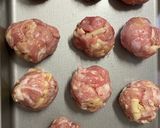 豚こまのチーズだんご作り方5写真