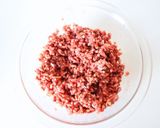 トマトジュース【タコライス風炊き込みご飯作り方1写真