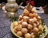 魔法のシュークリームでクリスマスツリー❄作り方18写真