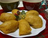 ☆おいなりさんをクリスマスメニューに☆作り方2写真