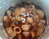 圧力鍋で簡単！大根と里芋といかの煮物作り方5写真