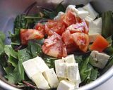 お豆腐でカプレーゼ風イタリアンなサラダ作り方3写真