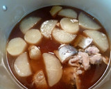 圧力鍋で簡単一品☆大根と鯖缶の煮物作り方3写真