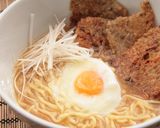 カリッもちっ☆おこげんまいチーズの味噌麺作り方5写真