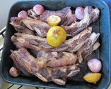 骨付き牛カルビのオーブン焼き作り方5写真