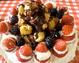 クリスマスケーキに～♫～♬～作り方4写真