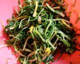 サッパリ！水菜と塩ぽん酢の上品おひたし作り方2写真