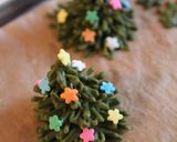 抹茶チョコのクリスマスツリー作り方8写真