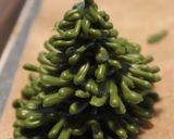 抹茶チョコのクリスマスツリー作り方7写真