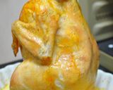 ビール缶でクリスマスチキン作り方4写真