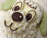 ☆誕生日 ワンワンの立体ケーキ☆作り方9写真