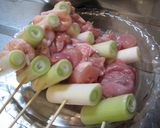 甘口ねぎま～焼き鶏☆（*^▽^*）ﾉ作り方2写真