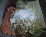 豆腐ハンバーグと根菜の甘辛煮作り方2写真