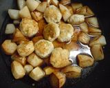 豆腐ハンバーグと根菜の甘辛煮作り方8写真