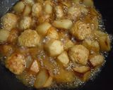 豆腐ハンバーグと根菜の甘辛煮作り方9写真