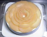 ピンク林檎のヨーグルト ムース ケーキ♪作り方29写真