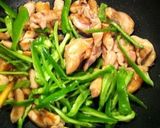 鶏肉とピーマンの中華炒め作り方5写真