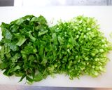 ご飯のお供に✿カブの葉＆大根葉の炒め煮✿作り方1写真