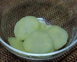 ズッキーニとじゃがいもの粉チーズ炒め作り方2写真